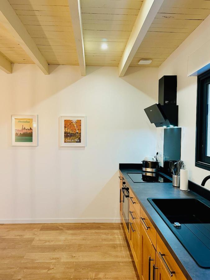 La Halte Occitane - Classe 3 Etoiles - Pour 6 Personnes, 3 Chambres, Parking, Terrasse, Tout Inclus Montauban Exteriör bild
